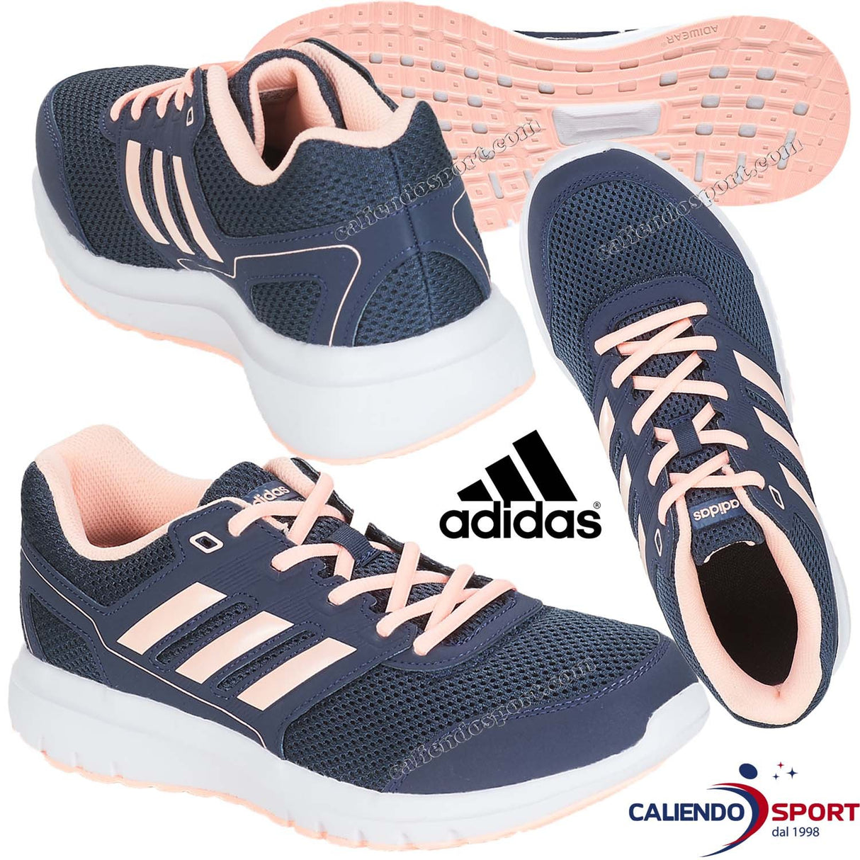 SCARPA ADIDAS DONNA B75582 DURAMO LITE 2.0 RUNNING CORSA PALESTRA BLU