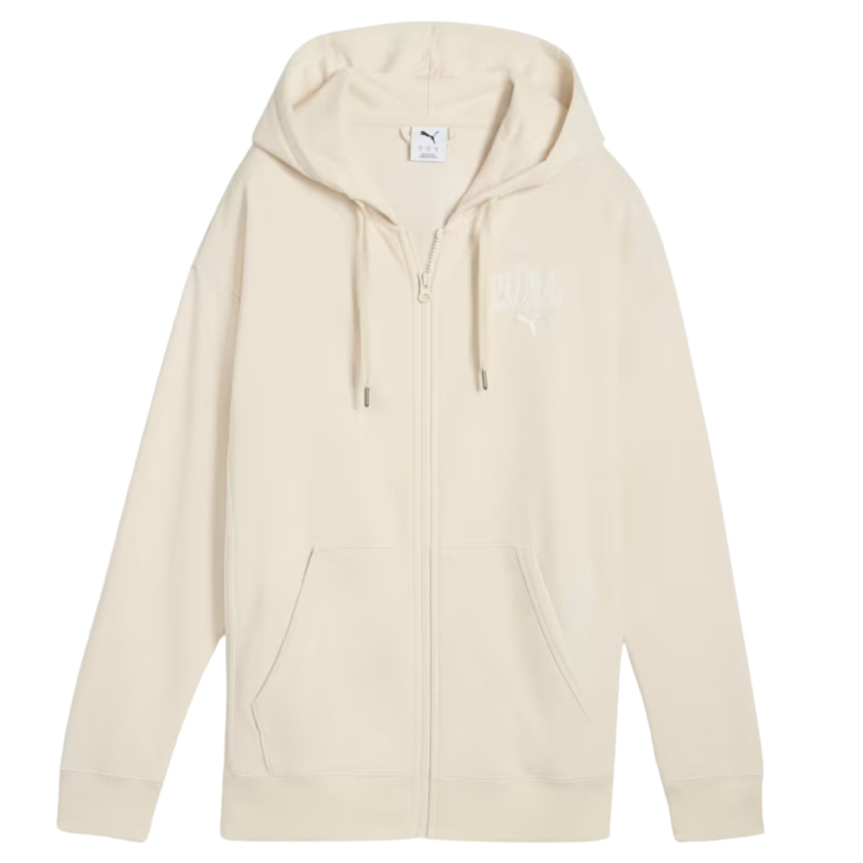 FELPA DONNA PUMA 685033 87 RELAXED COTONE GARZATO