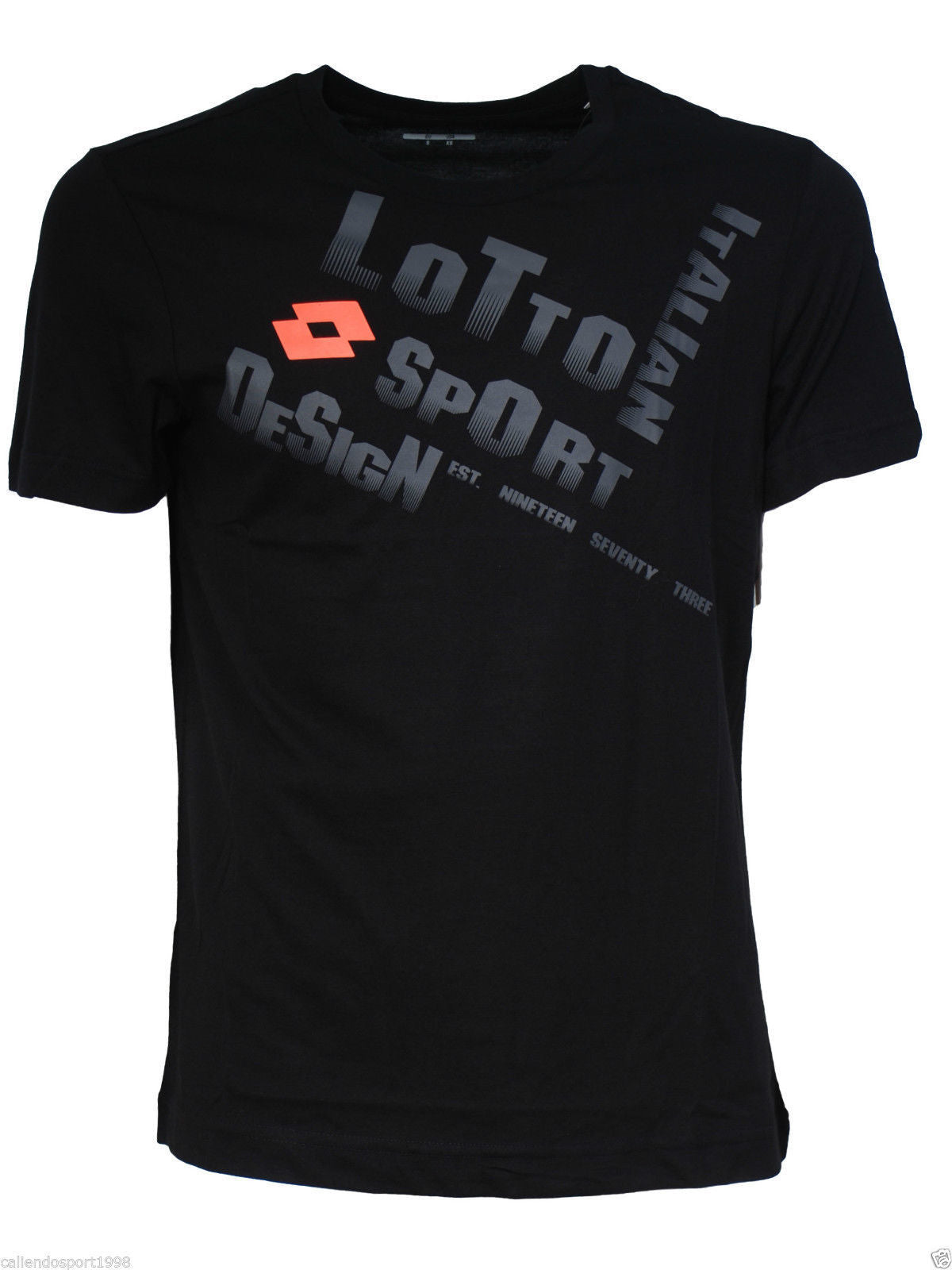 Lotto Men's T-Shirt Sport Gym Leisure Short Sleeve