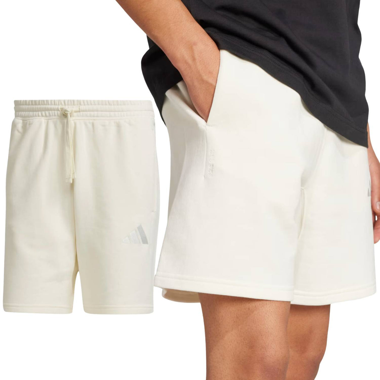 PANTALONCINO ADIDAS JY1551 SWZN COTONE COTONE