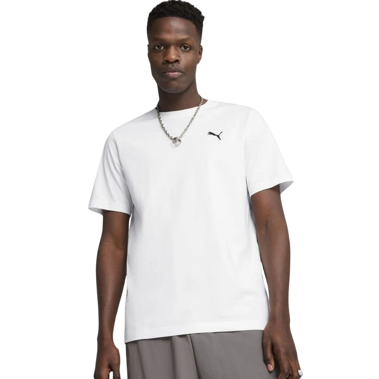 T-SHIRT PUMA 629644-02 ESSENTIALS COTONE BIANCO