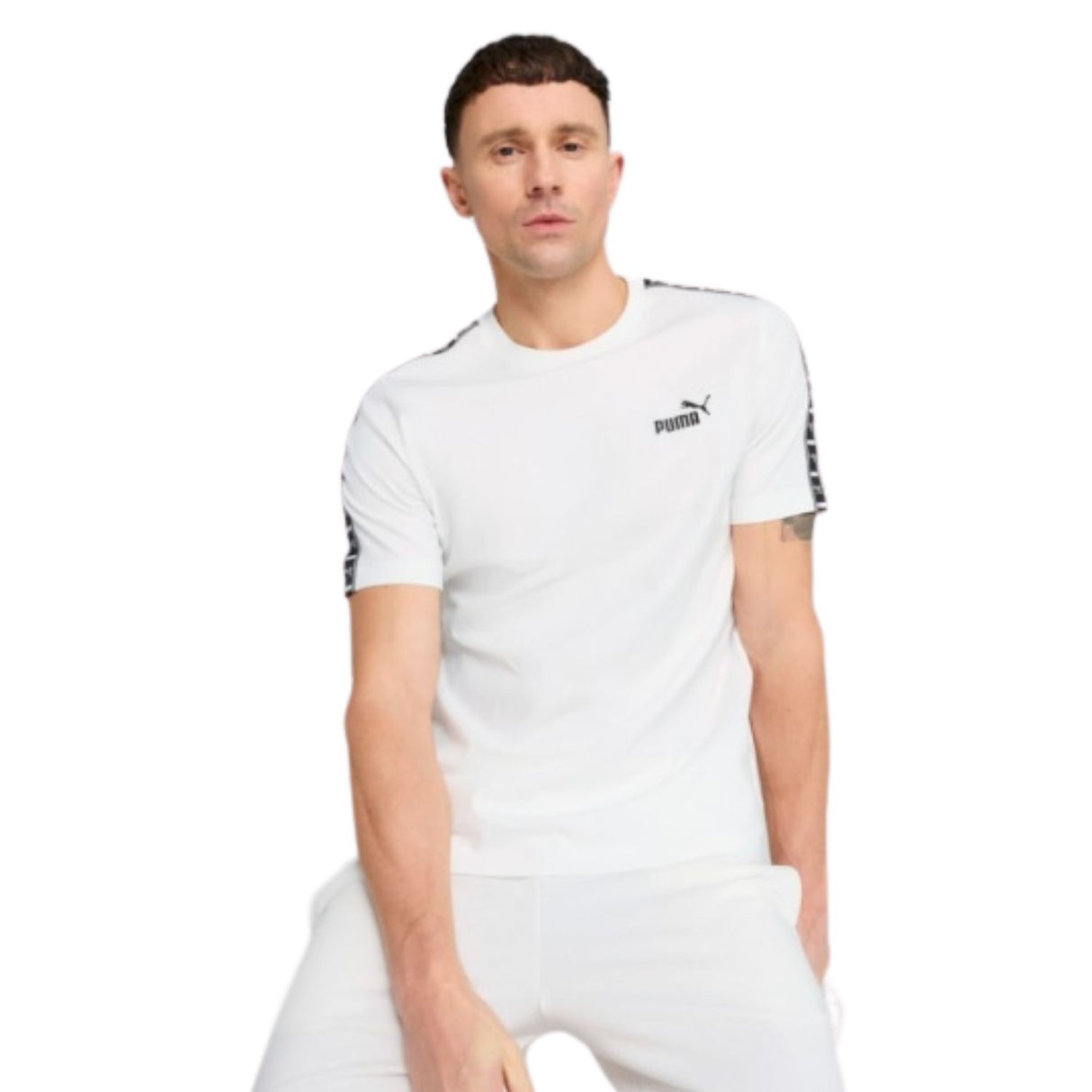 T-SHIRT PUMA 684643-02 CLASS BIANCO COTONE