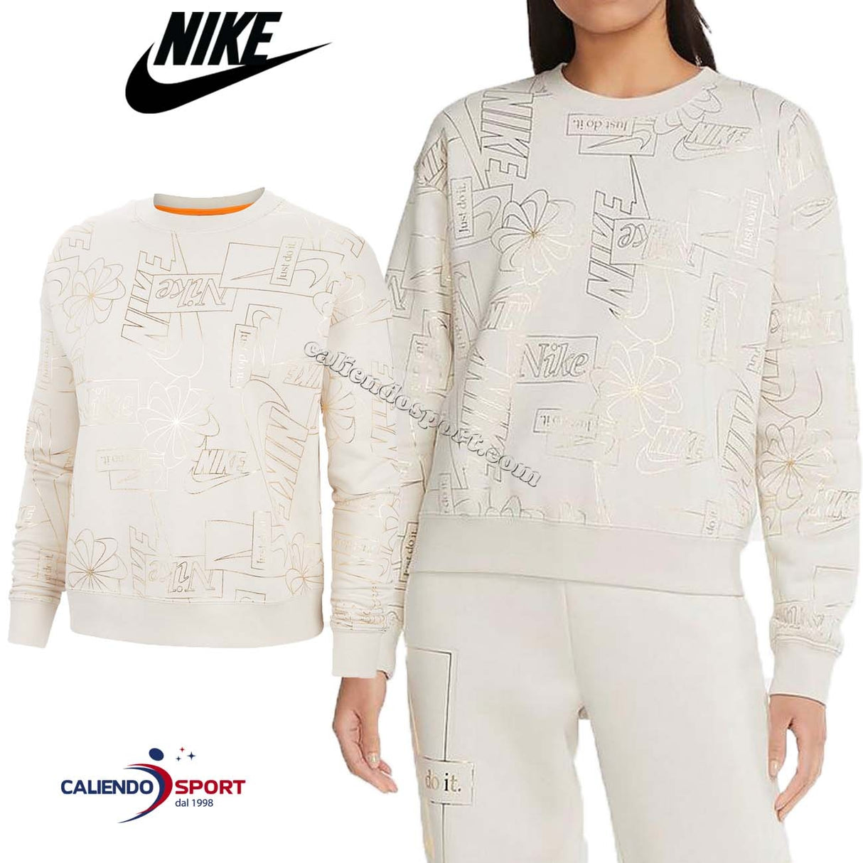 SWEAT-SHIRT NIKE FEMME CZ1868 104 SWEAT-SHIRT ICON CLASH