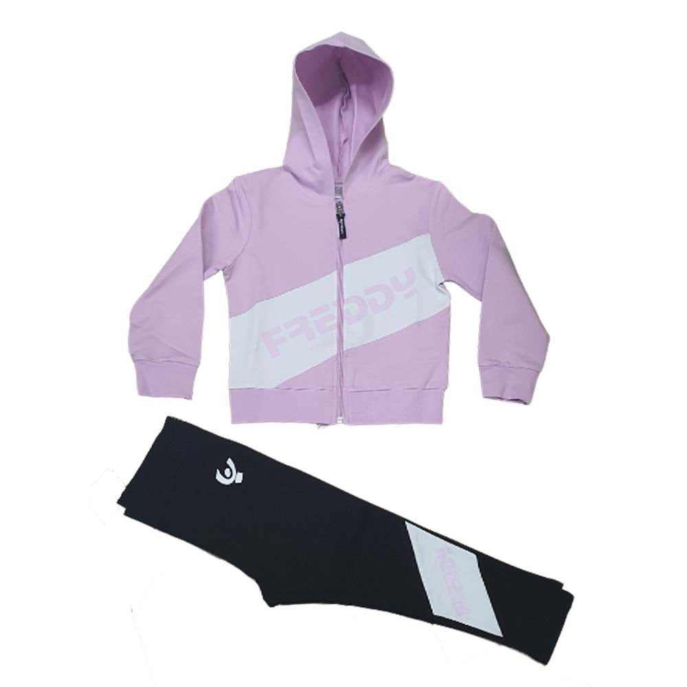 SURVÊTEMENT FILLE FREDDY FR0383 COTON BROSSÉ