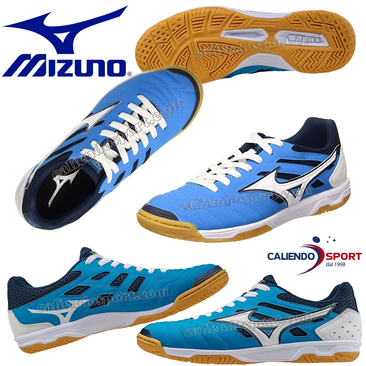 MIZUNO MEN'S FOOTBALL SHOES Classic 2 IN Diva Q1GA165227 GYM SPORT