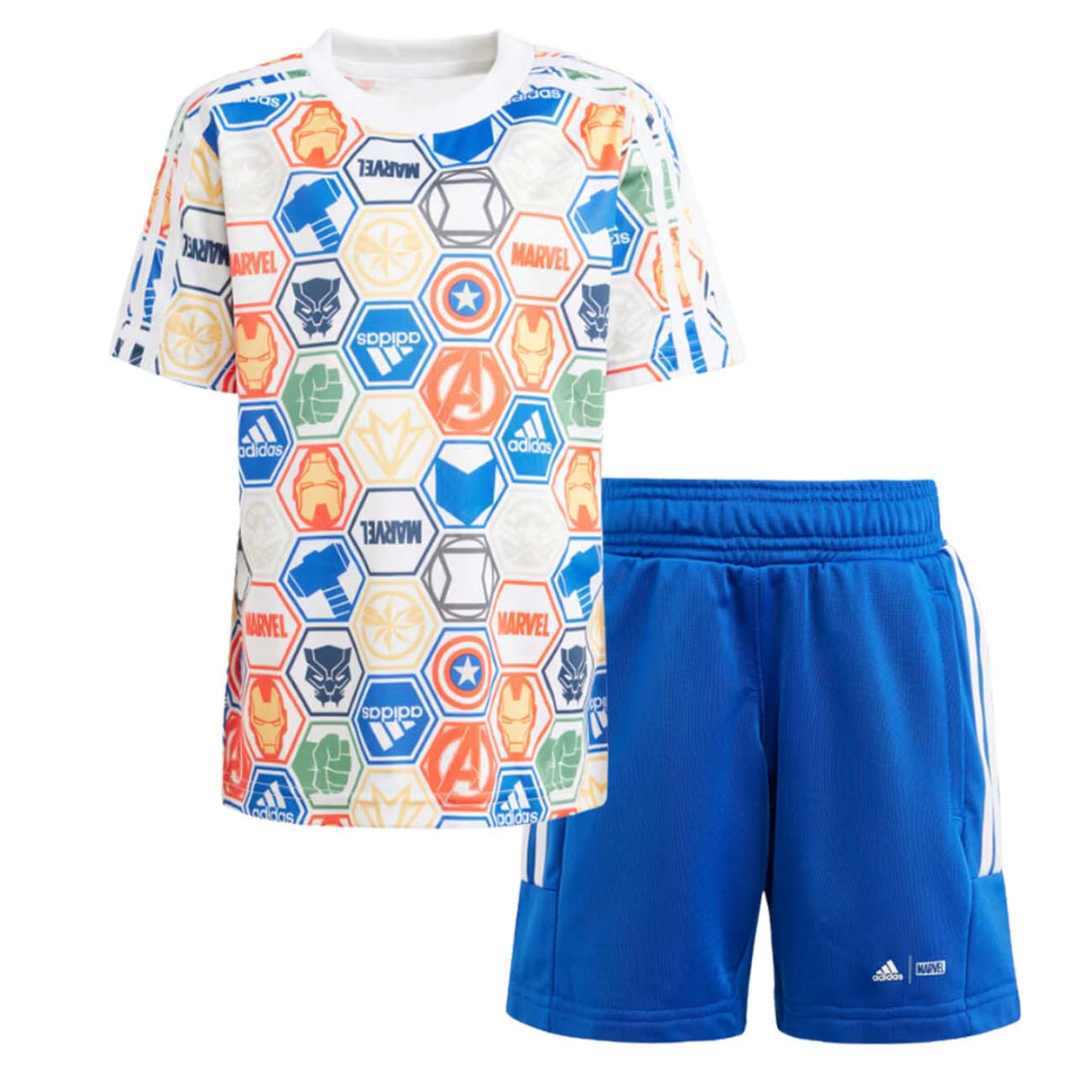 COMPLETO BAMBINI ADIDAS IN7290 MARVEL AVENGERS TEE