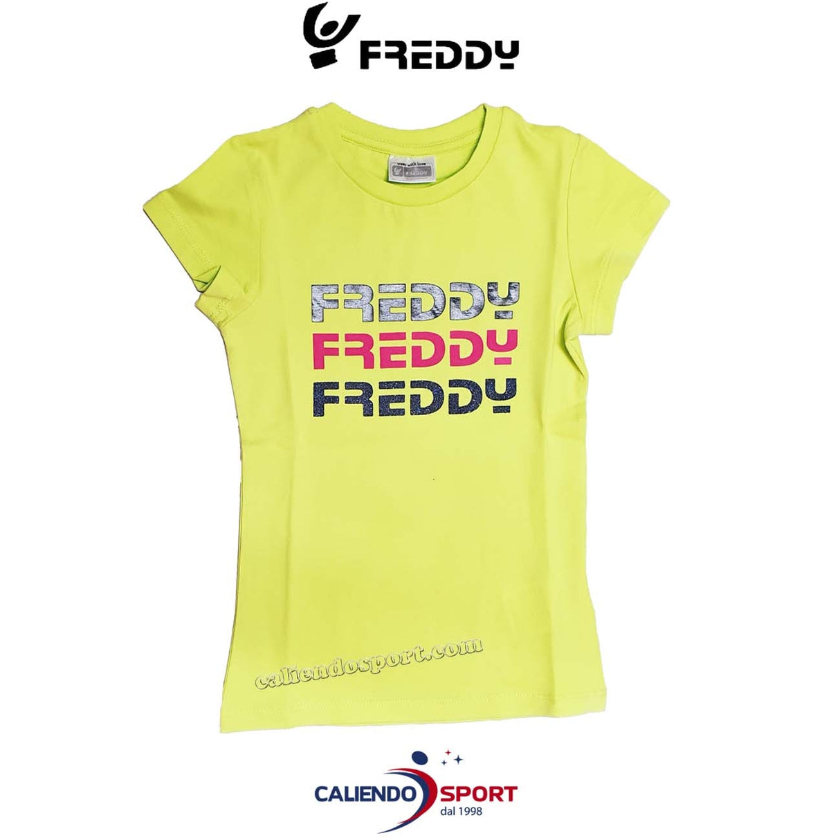 T-SHIRT BAMBINA FREDDY FR0027 COTONE