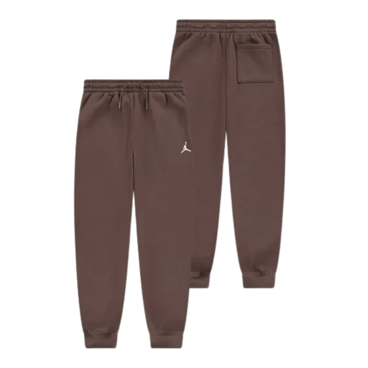 PANTALONE RAGAZZI JORDAN 95F113 X25 MARRONE FELPATO