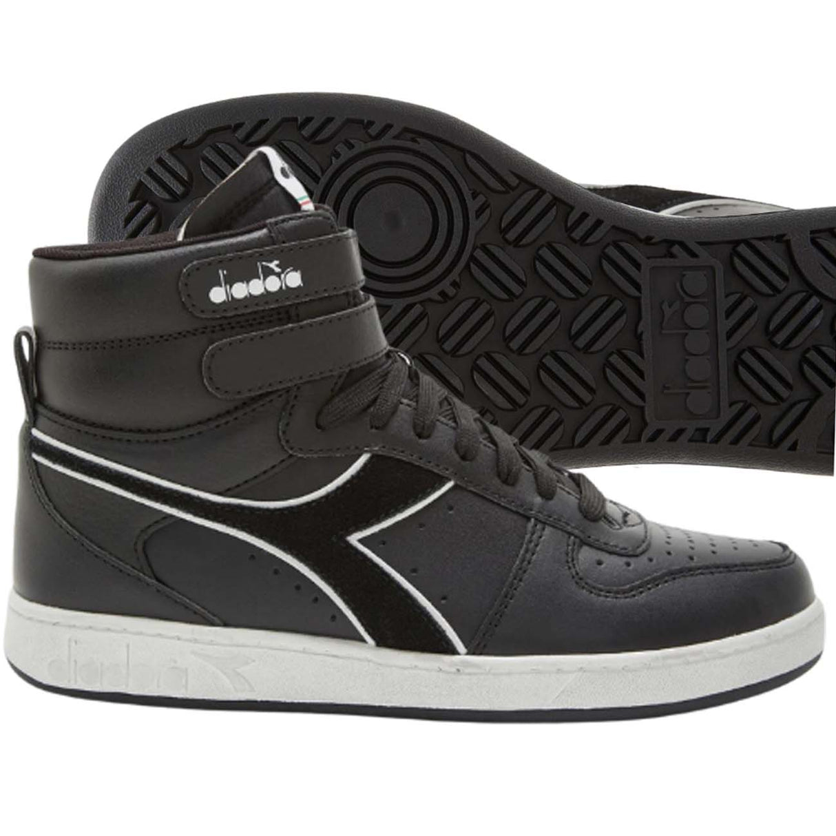 SCARPA DIADORA 178566 C0200 MAGIC BASKET MID ICONA LEATHER