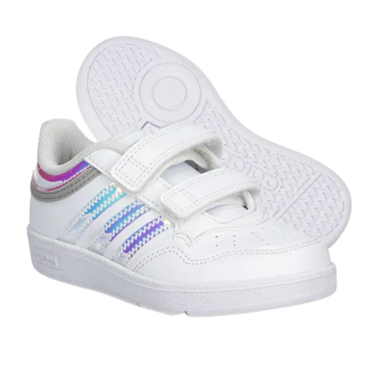 SCARPA RAGAZZE ADIDAS JQ5240 HOOPS 4.0 STRAPPO