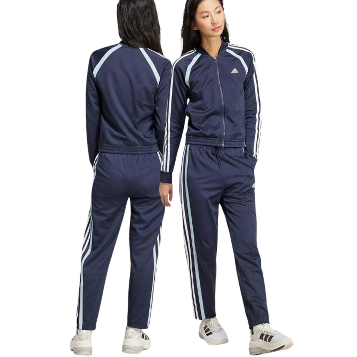 TUTA DONNA ADIDAS IX1107 TEAMSPORT BLU ACETATO