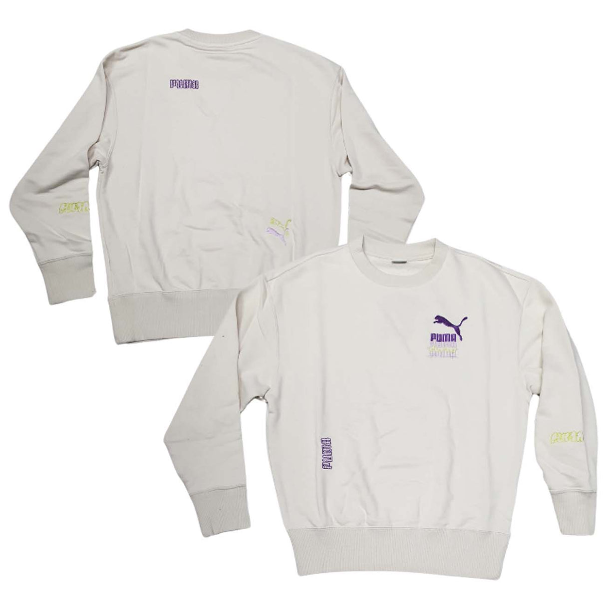 FELPA DONNA PUMA 624973 87 BRAND LOVE COTONE GARZATO