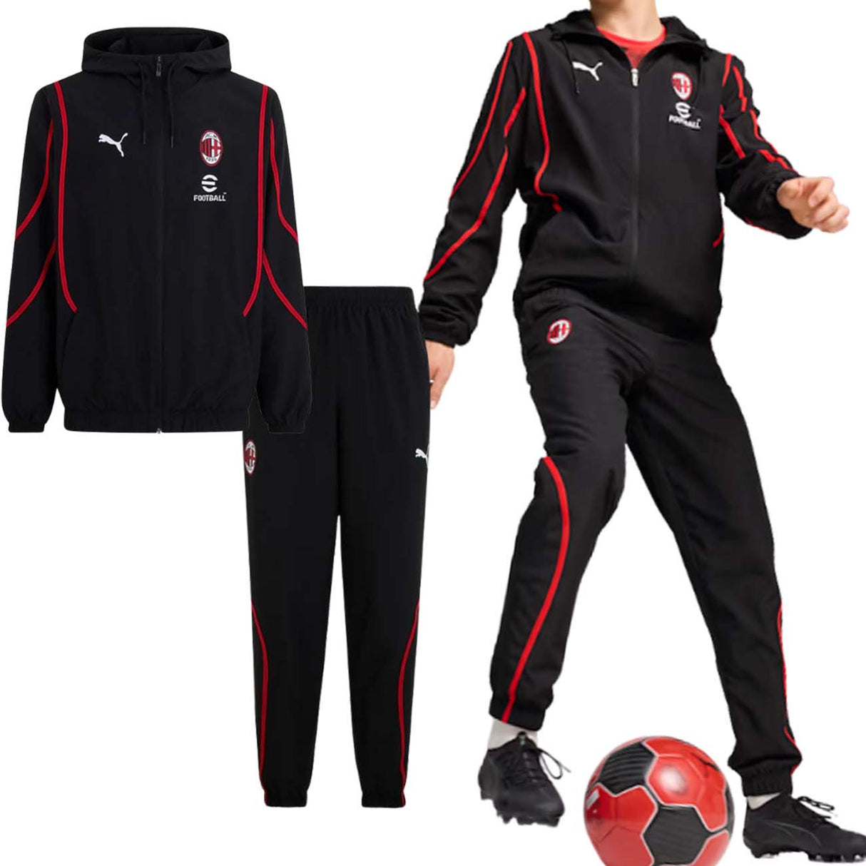 MILAN PUMA JACKET+PANTS TRACKSUIT 777716/17 04 PREMATCH