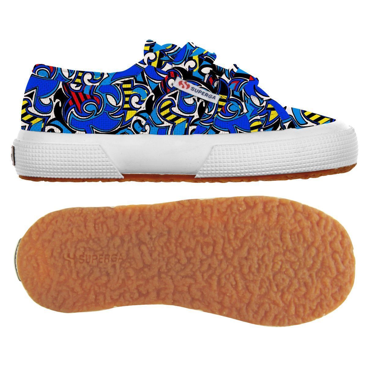 Superga 2750 Fantasy Cotu Chaussures Femmes Hommes Unisexe Fantasy CASUAL PALETSRA SPORT
