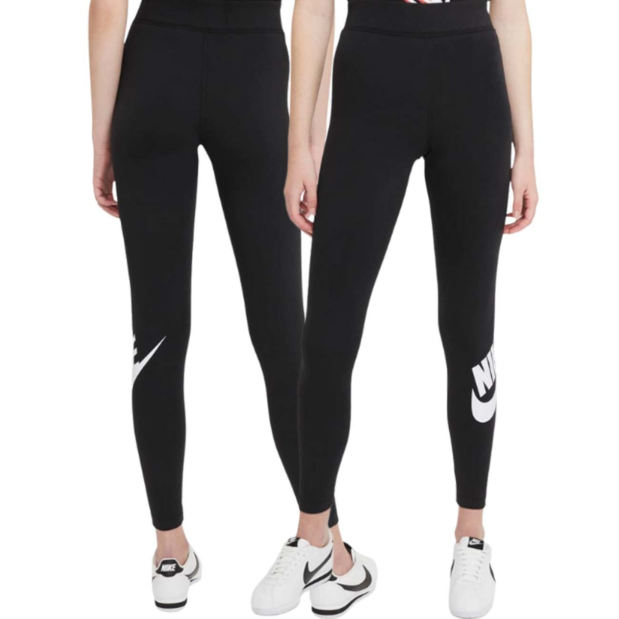 LEGGINGS NIKE CZ8528 010 Sportswear Essential NERO