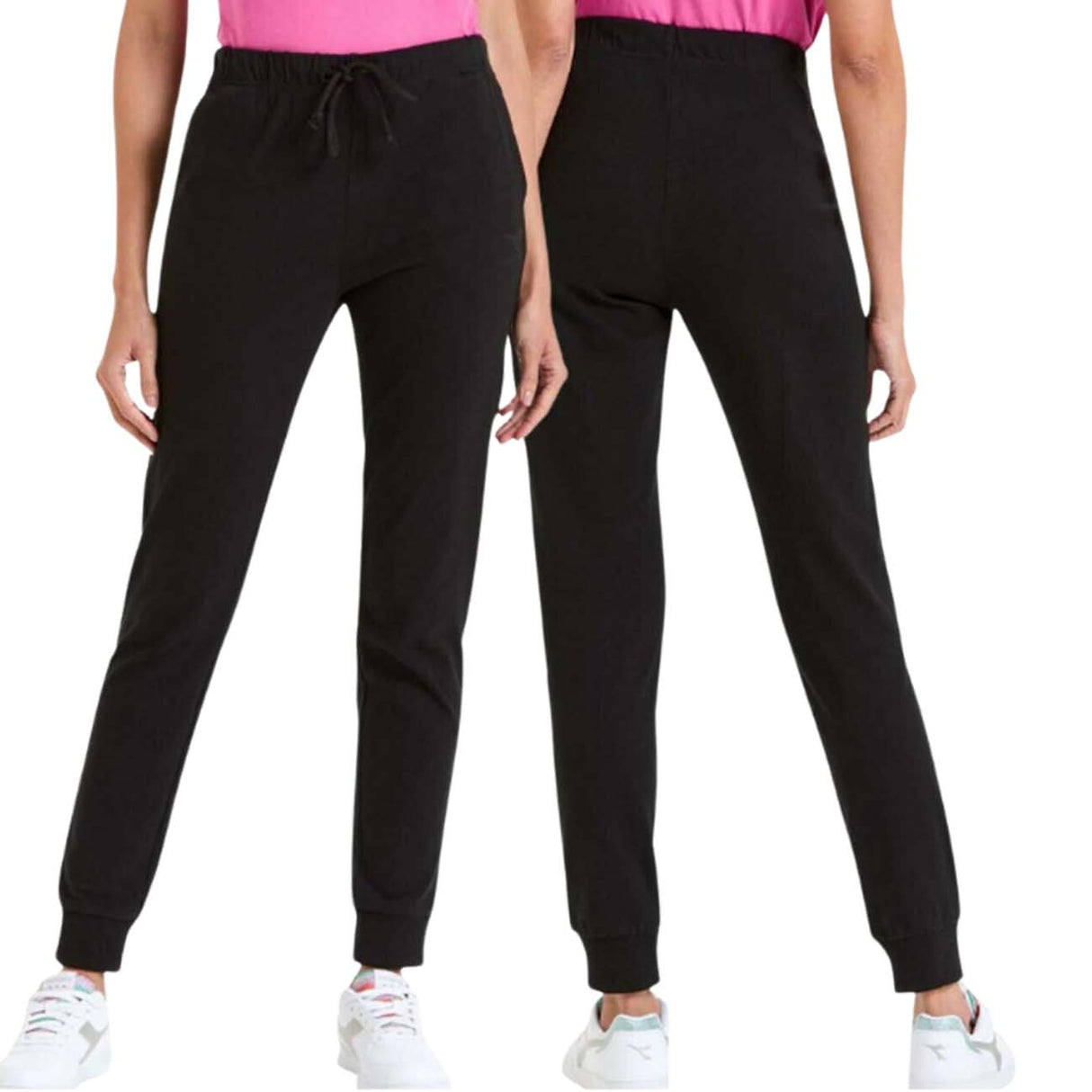 PANTALON FEMME DIADORA 178692 COTON POLAIRE NOIR