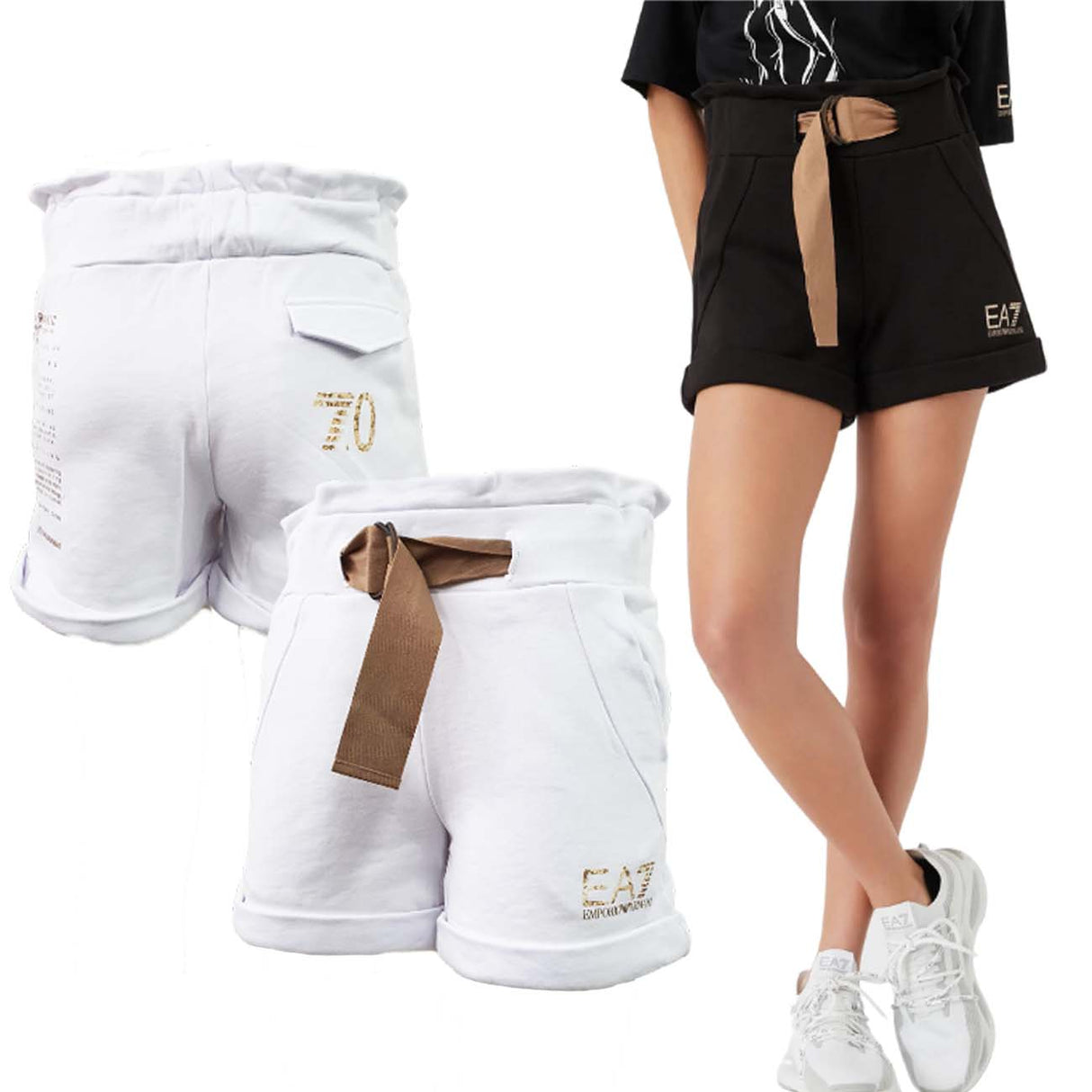 PANTALONCINO ARMANI EA7 3LTS59TJDXZ 7.0 COTONE