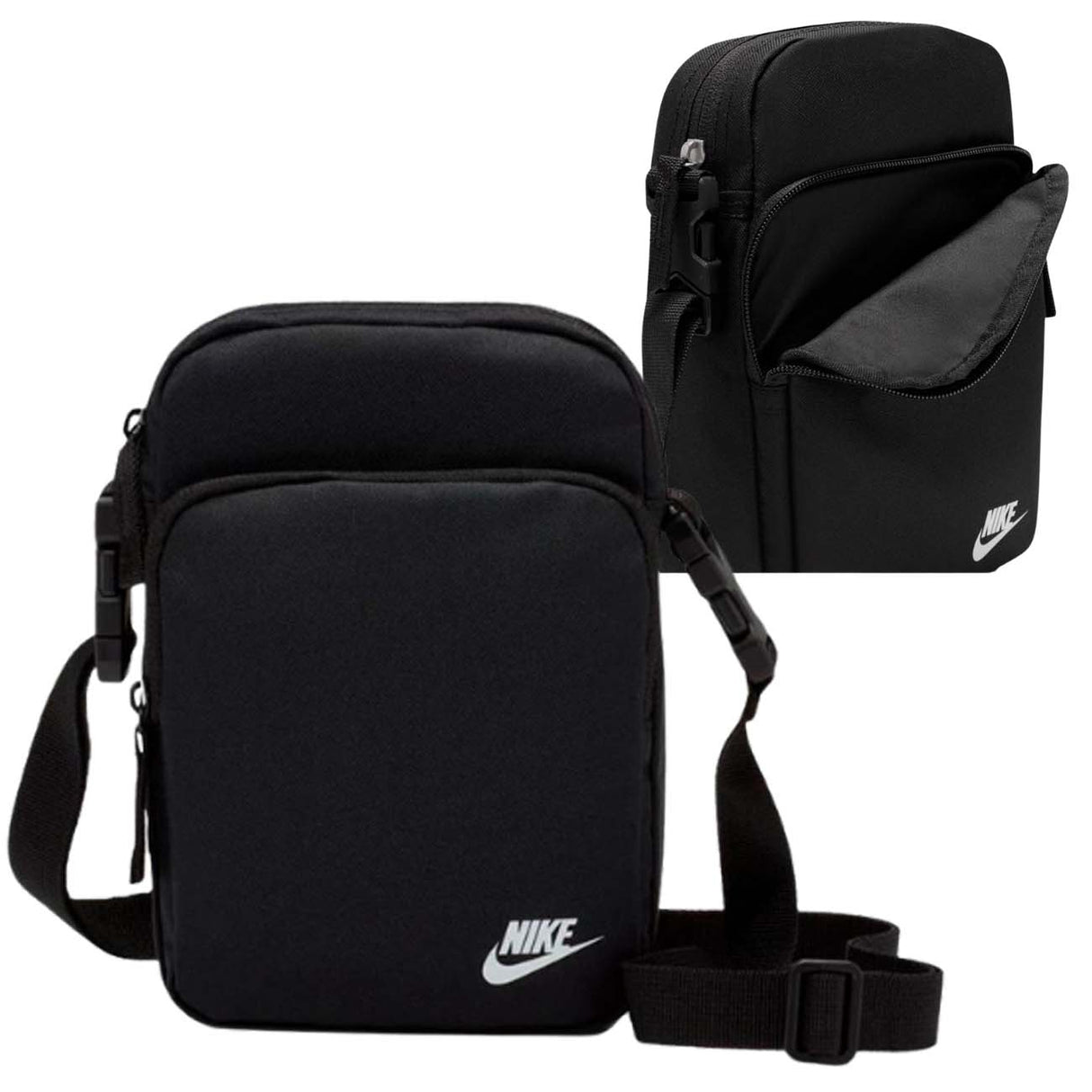 SAC UNISEXE NIKE DB0456 010 HERITAGE BLACK 4 LITRES