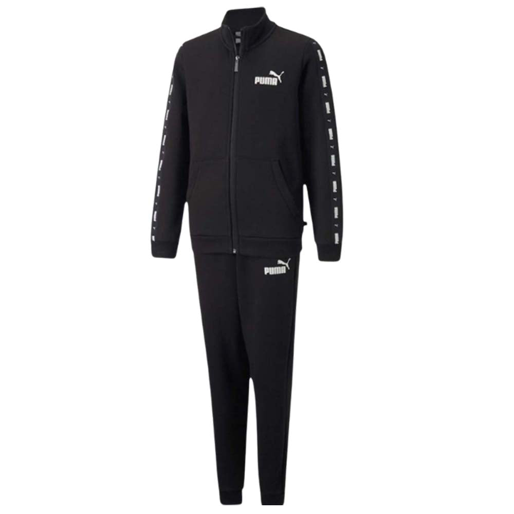 PUMA 670114 ESSENTIALS COTTON FLEECE TRACKSUIT FOR BOYS