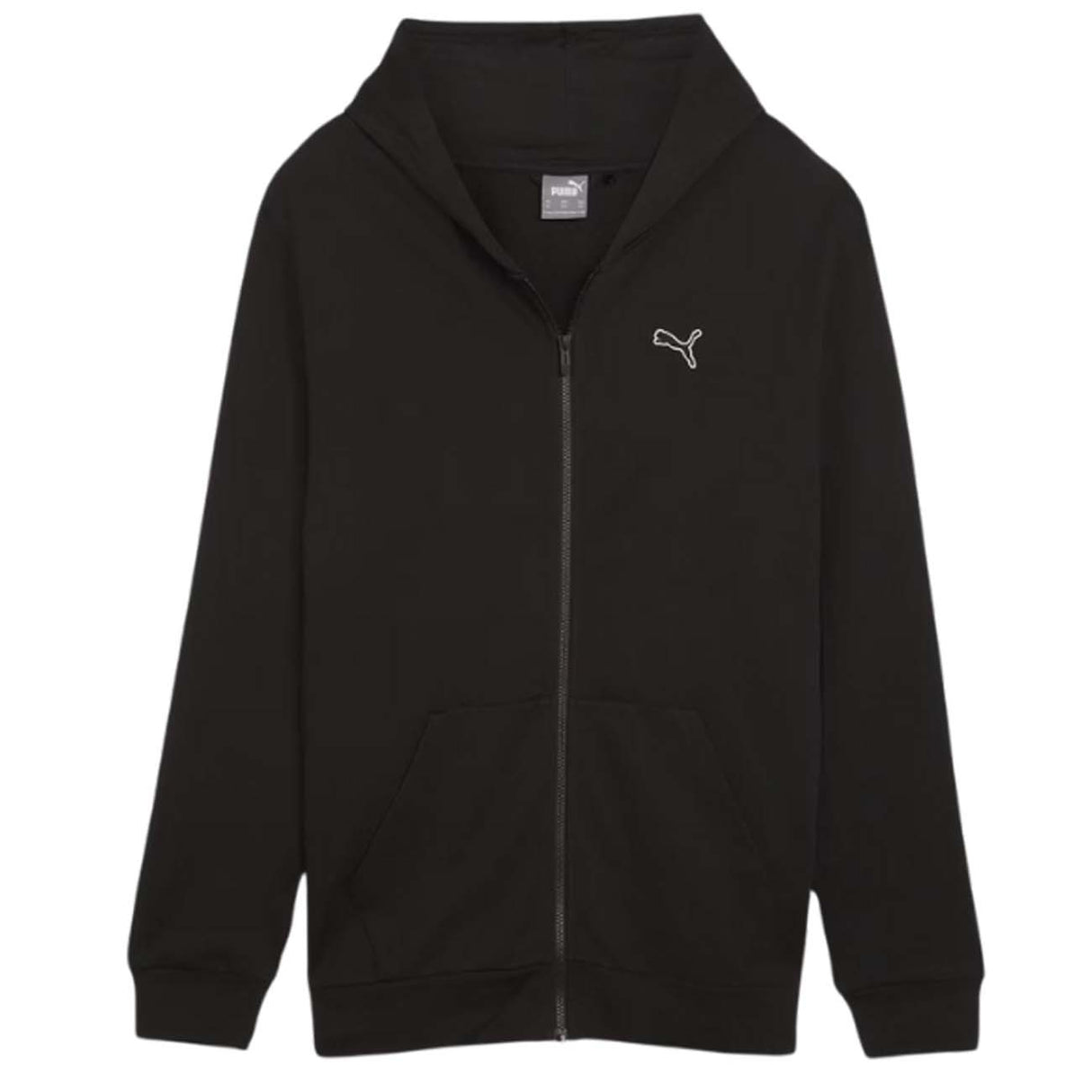 FELPA PUMA 675979 01 ESSENTIALS COTONE GARZATO NERO