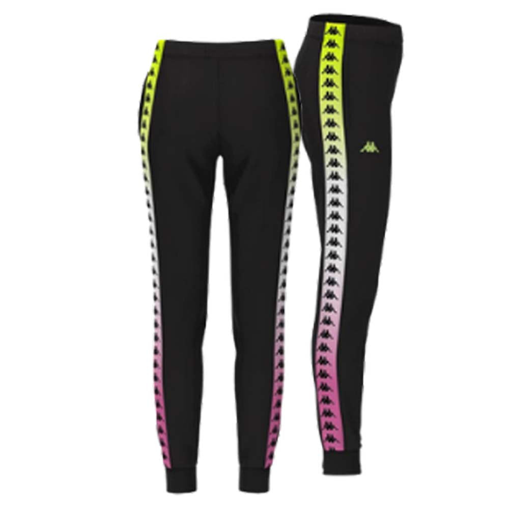 PANTALON EN ACÉTATE DÉGRADÉ WRASTORIA KAPPA 381622W