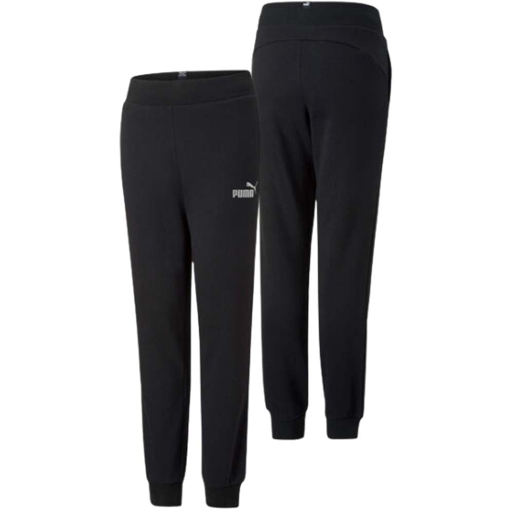PANTALONE RAGAZZE PUMA 672114 01 COTONE FELPATO