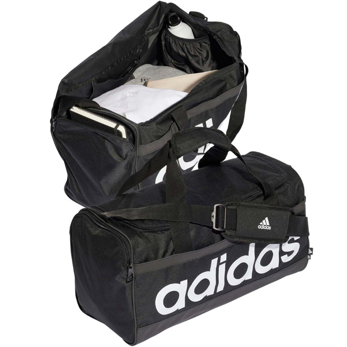 SAC DE VOYAGE UNISEXE ADIDAS HT4743 ESSENTIALS NOIR 39 LITRES