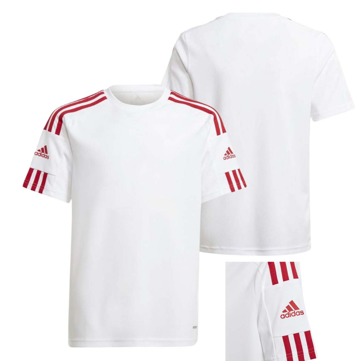 T-SHIRT ADIDAS RAGAZZI GN5741 SQUADRA 21 BIANCO