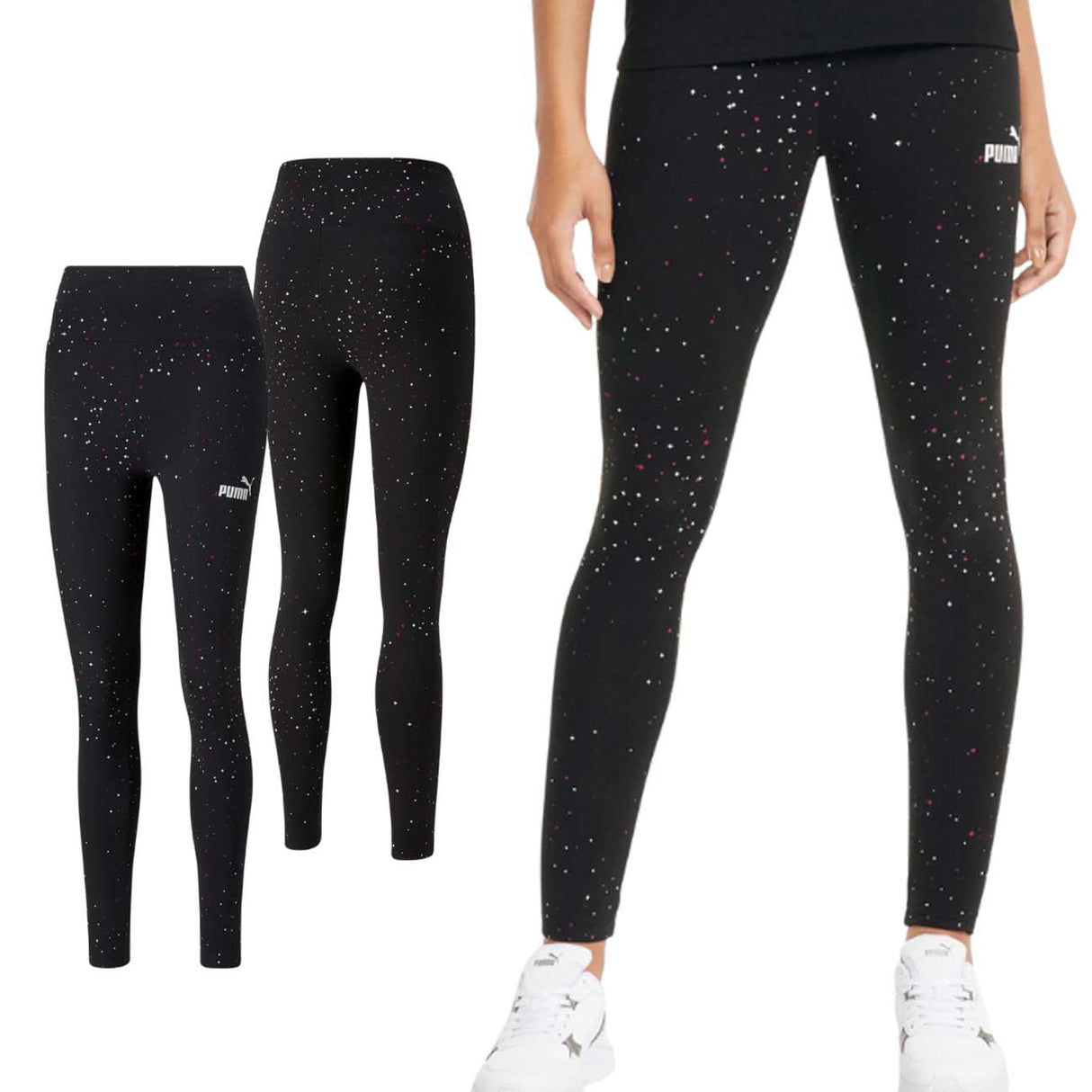 LEGGINGS POUR FEMMES PUMA 848829 01 POWER COTTON