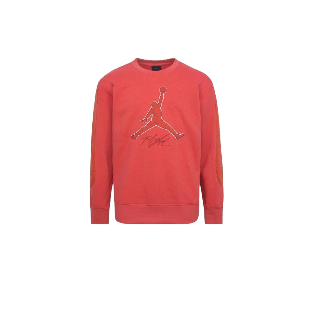 FELPA JORDAN RAGAZZI 95C973 R0F GIRO COLLO COTONE GARZATO