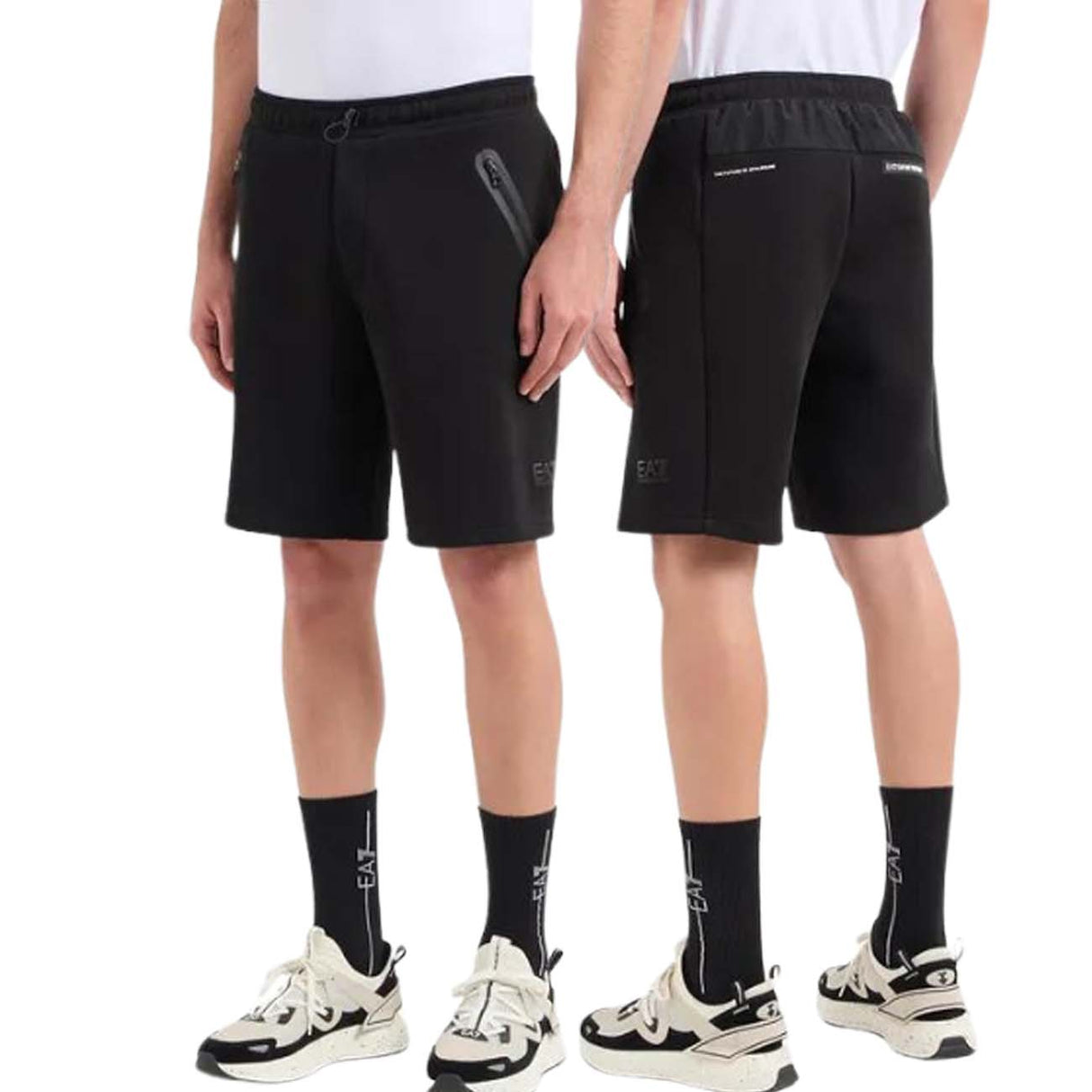 PANTALONCINO ARMANI EA7 E24 3DPS59 PJUXZ 1200 NERO