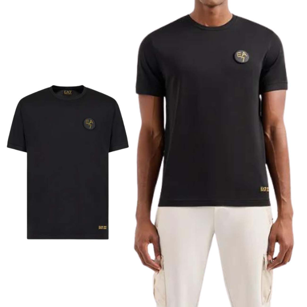 T-SHIRT ARMANI EA7 E24 3DPT31 PJRGZ 1200 NERO