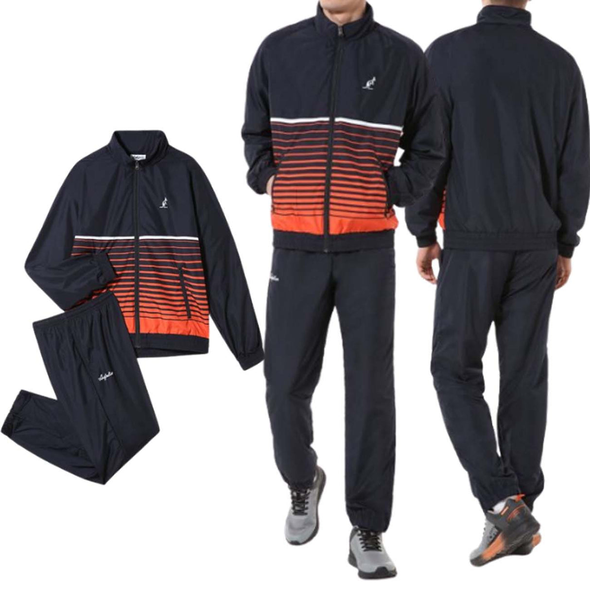 COMBINAISON AUSTRALIENNE TEUTU0013 200 H-LINES MICROFIBRE NOIRE -