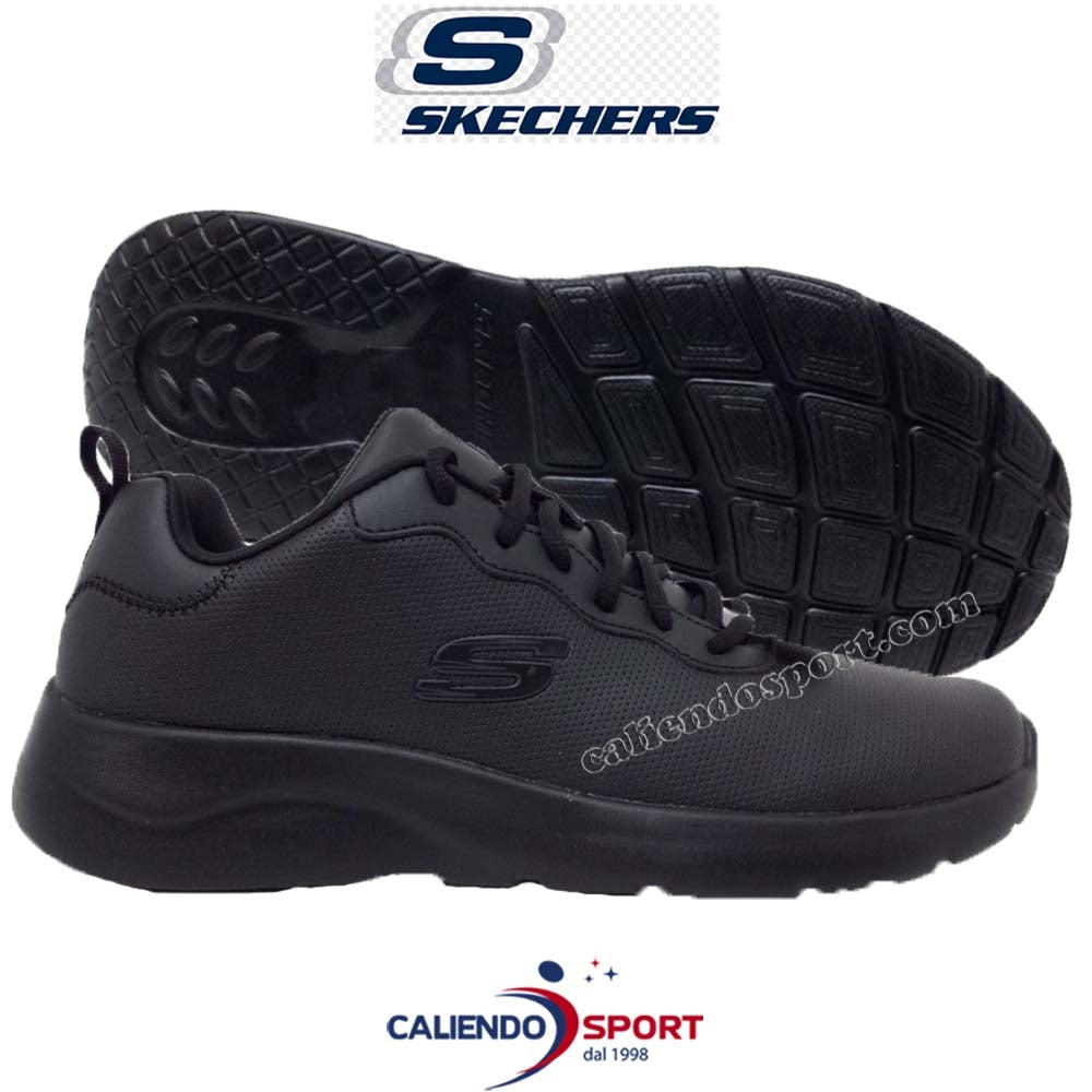 SKECHERS SHOE 999253 BBK BLACK MEMORY FOAM