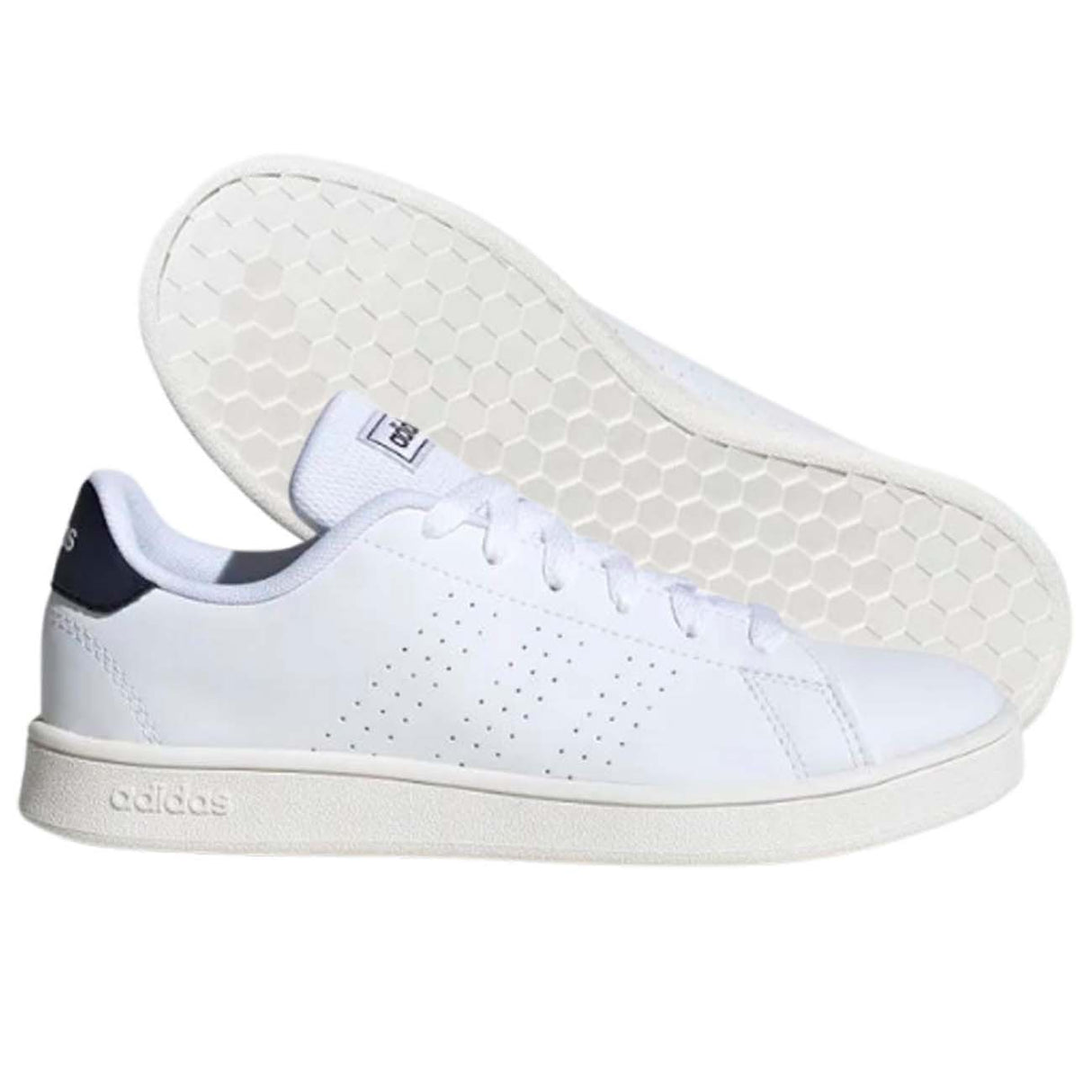 SCARPA ADIDAS FW2588 ADVANTAGE UNISEX BIANCO