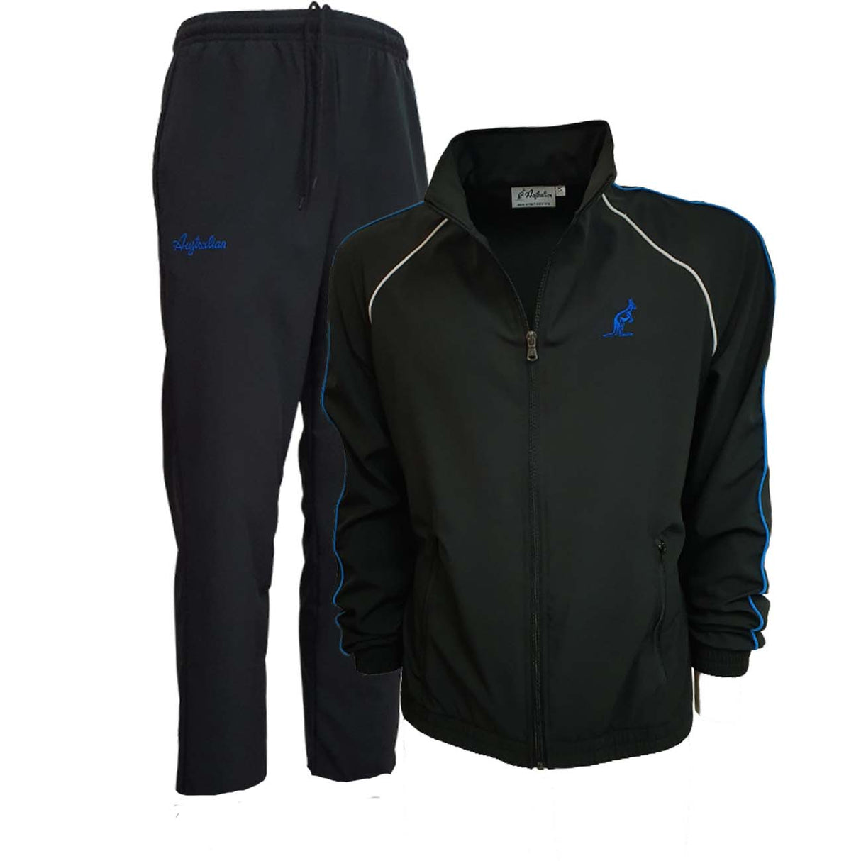 COMBINAISON AUSTRALIENNE EN MICROFIBRE NOIRE LSUTU0050 003A