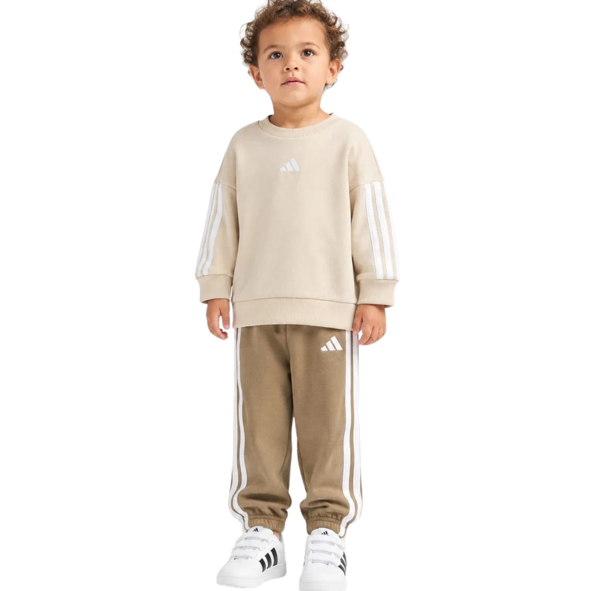 TUTA BAMBINI ADIDAS KT3289 JOGGER COTONE GARZATO