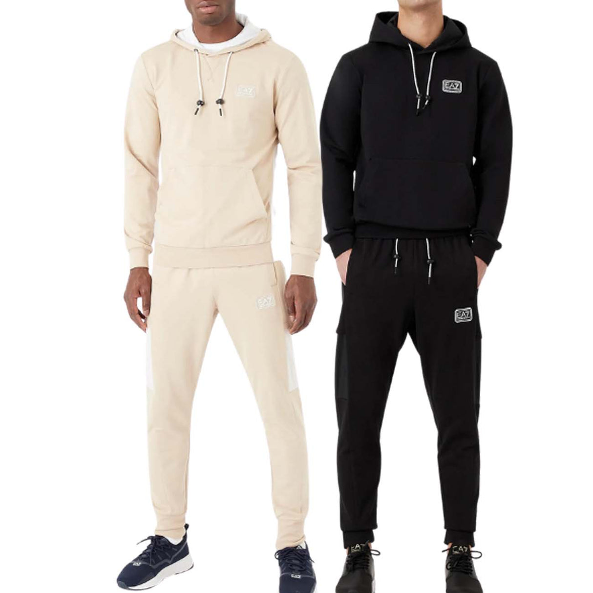 ARMANI EA7 3RPV55 PJ05Z BRUSHED COTTON TRACKSUIT