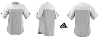 T-Shirt Donna Adidas Basebbal Tee Sport Casual Offerta PALESTRA Maglia AJ6411