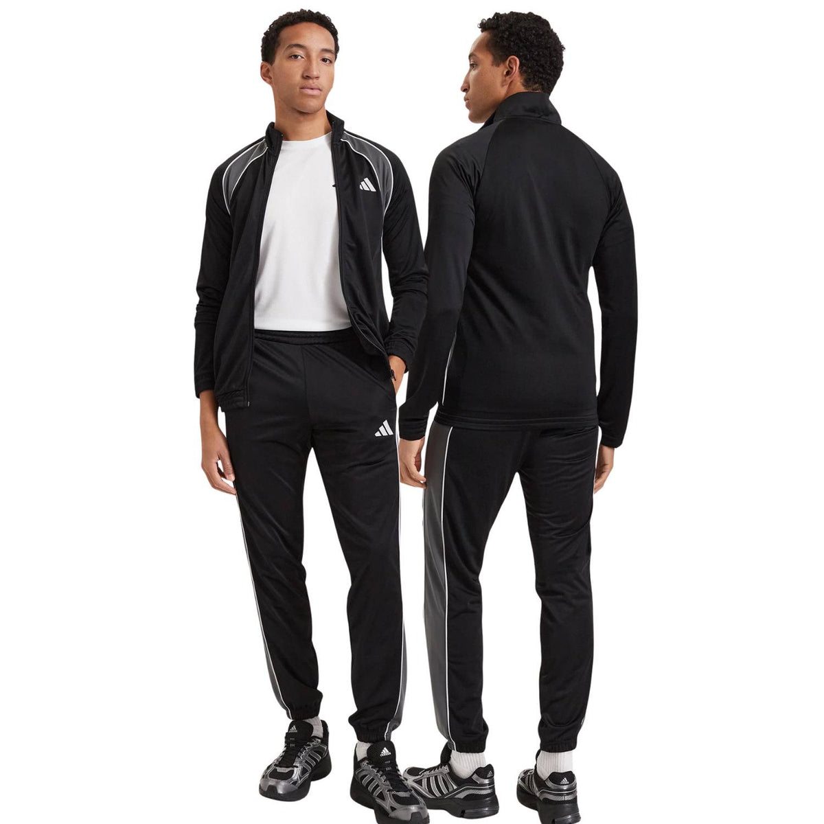 TUTA ADIDAS KH2730 TEAMSPORT NERO ACETATO