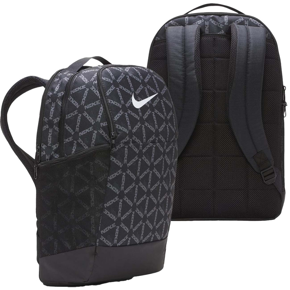 ZAINO NIKE DA8307 010 BRASILIA PRINTED NERO UNISEX