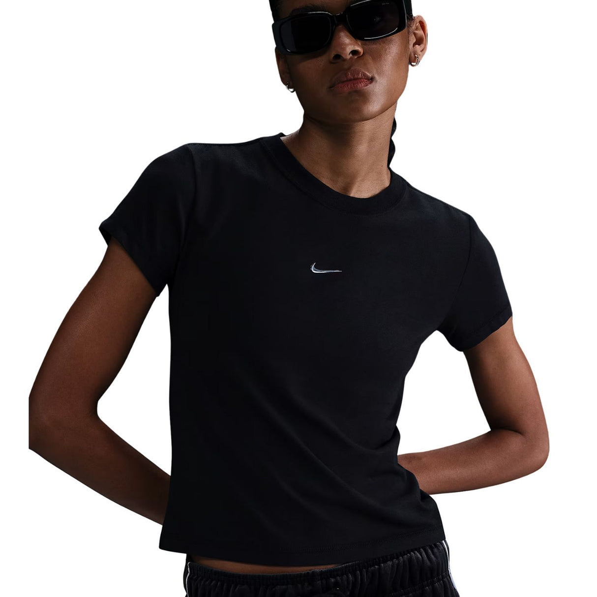 T-SHIRT DONNA NIKE HV6525-010 SPORTWEAR NERO