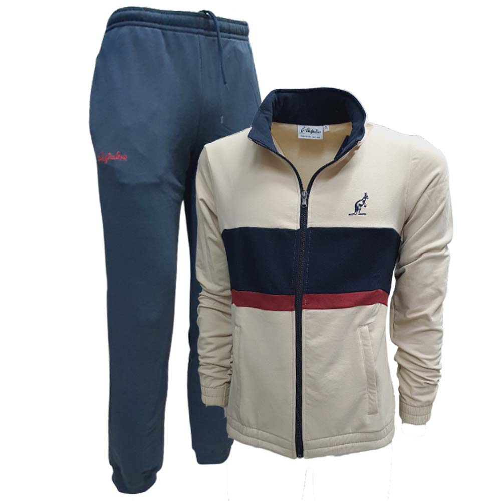 AUSTRALIAN LSUTU0184 WINTER COTTON FLEECE TRACKSUIT