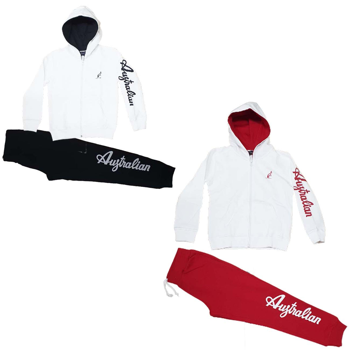 SURVÊTEMENT AUSTRALIEN EN COTON BROSSÉ AS0400 POUR GARÇONS