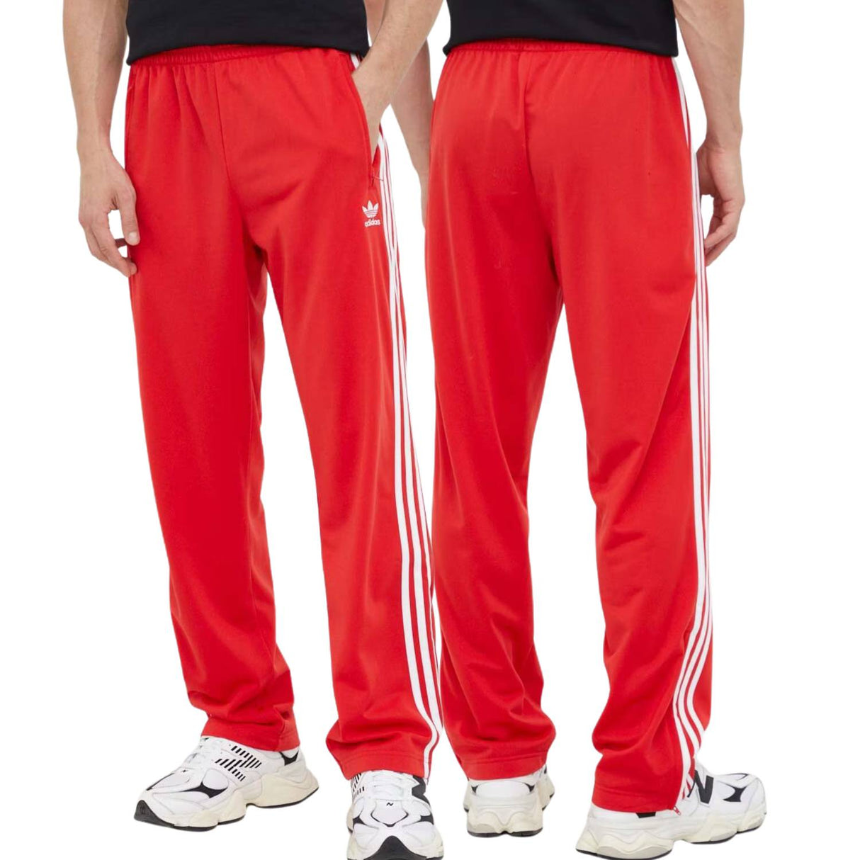 PANTALONE ADIDAS IJ7057 ADICOLOR CLASSIC ROSSO ACETATO