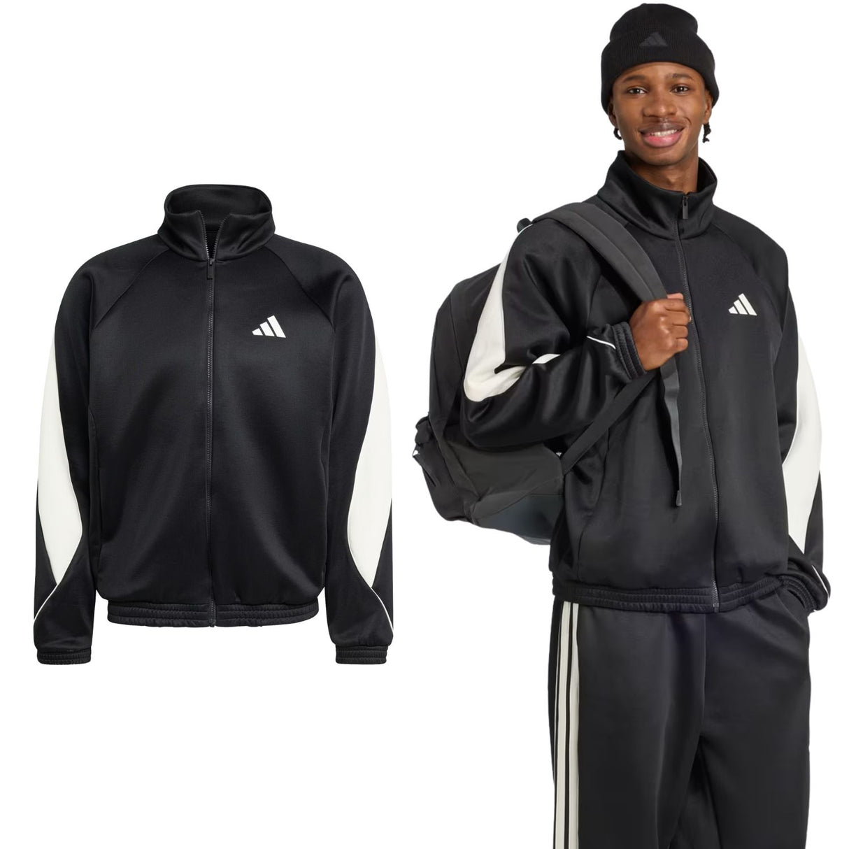 GIACCA ADIDAS JN1821 STADIUM NERO