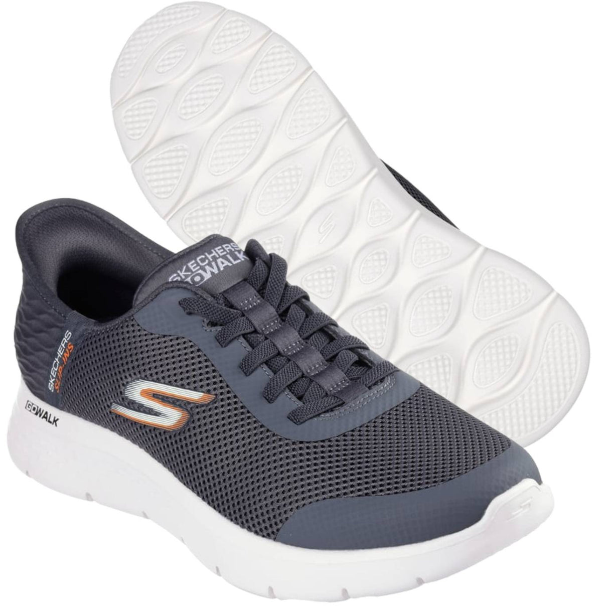 SCARPA SKECHERS 216324 GRY GO WALK FLEX HANDS GRIGIO