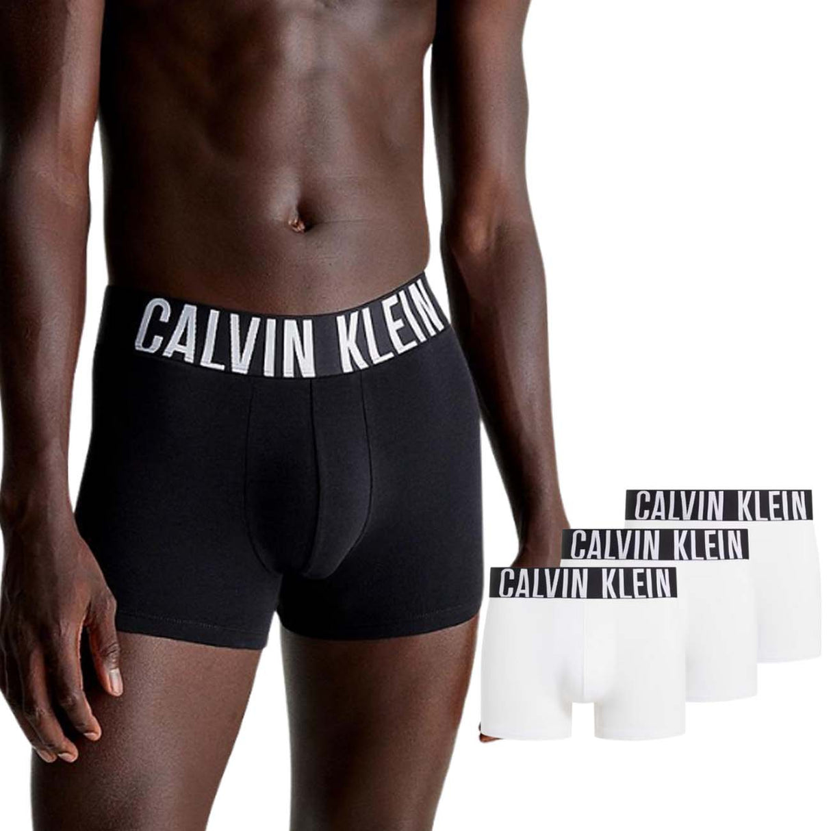 BOXER CALVIN KLEIN 000NB3608A INTESE POWER 3 PEZZI
