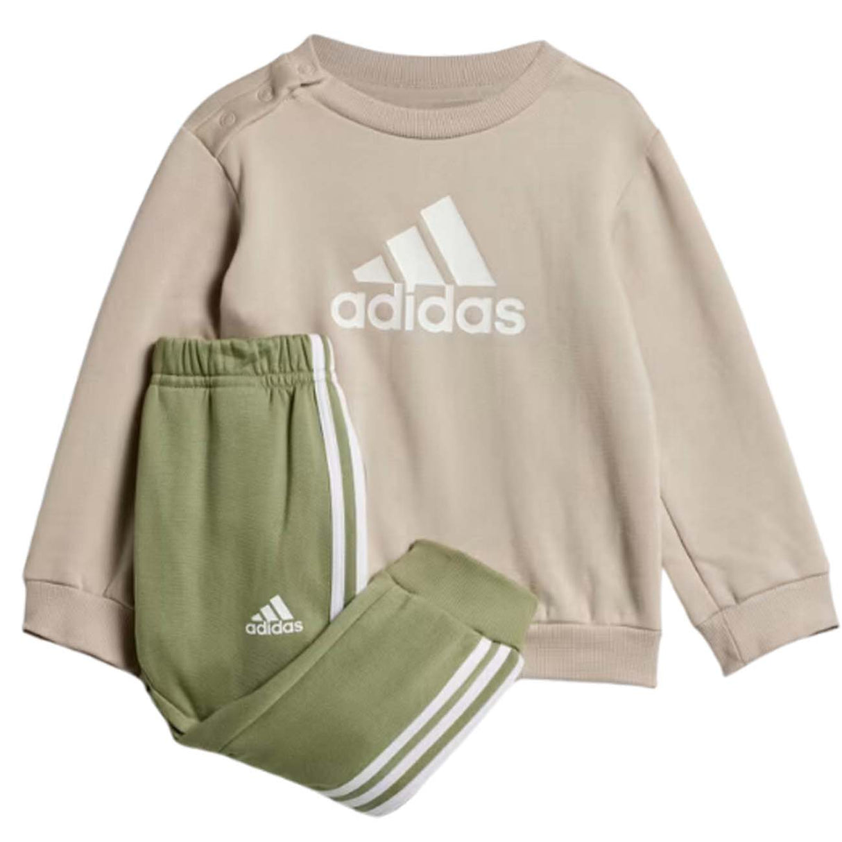 TUTA RAGAZZI ADIDAS IZ4978 BADGE SPORT COTONE FELPATO