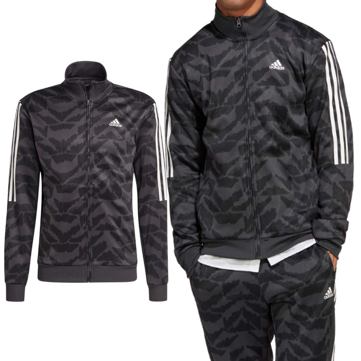 ADIDAS IB8389 TIRO ACETATE SUIT UP JACKET BLACK
